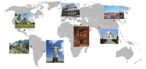 عجائب الدنيا السبع بالترتيب - موضوع