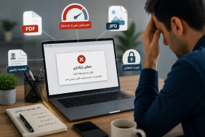 چرا سامانه‌های اینترنتی فایل شما را نمی‌پذیرند |  7 دلیل رایج و راهکارهای کاربردی