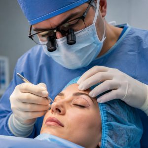 آیا عمل افتادگی پلک سخت است؟