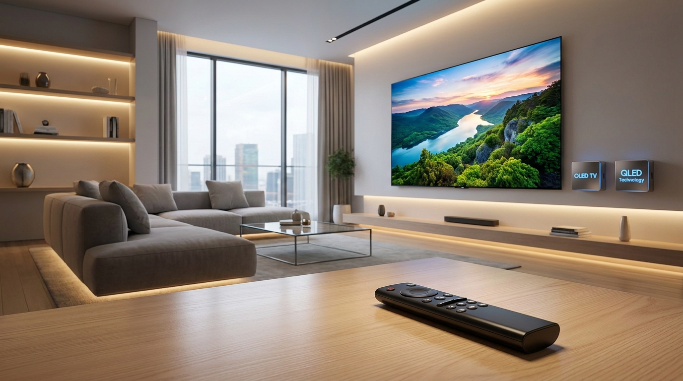 راهنمای خرید تلویزیون هوشمند از بانه؛ از OLED تا QLED